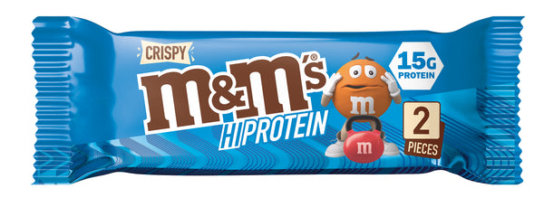 m&m Hi Protein Crispy mit 15g Protein!