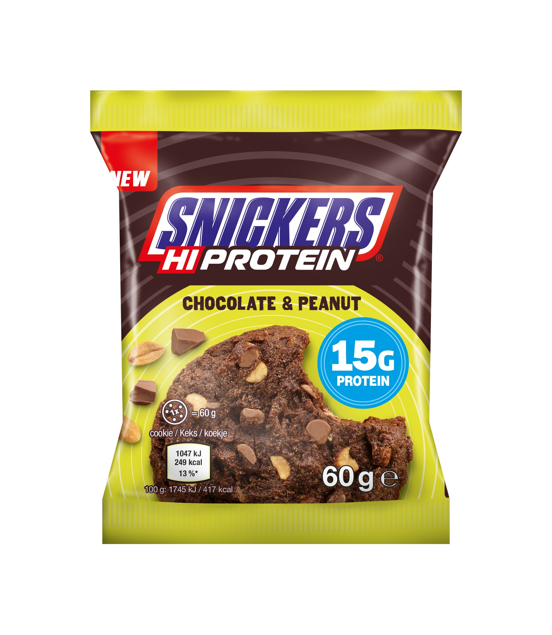 Snickers Hi Protein Cookie mit 15g Protein!