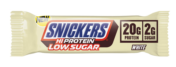 Snickers Hi Protein LOW SUGAR White Chocolate mit 20g Protein!